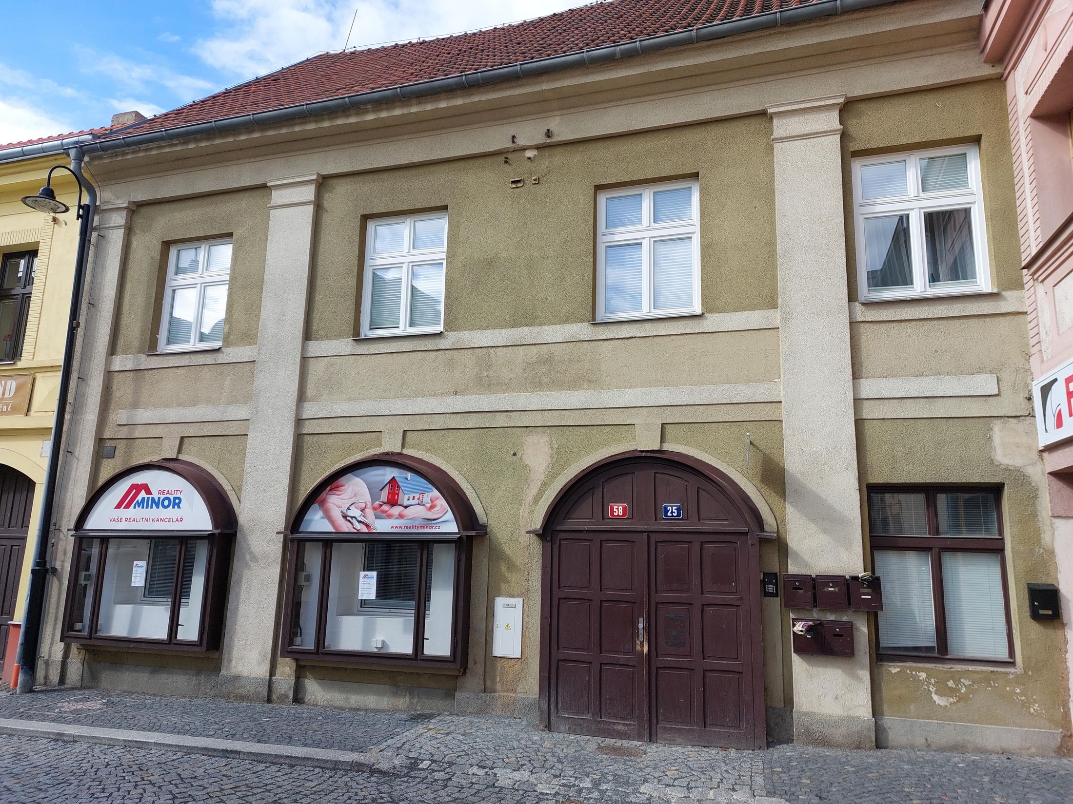 Pronájem nebytových prostor v čp.58 v ulici Soukenická, Slaný